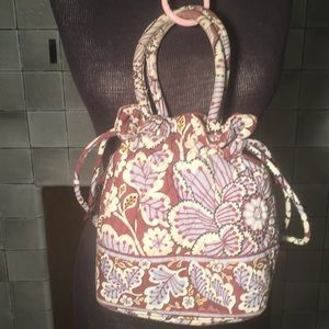 Vera Bradley Satchel Bag in Slate Bloom
